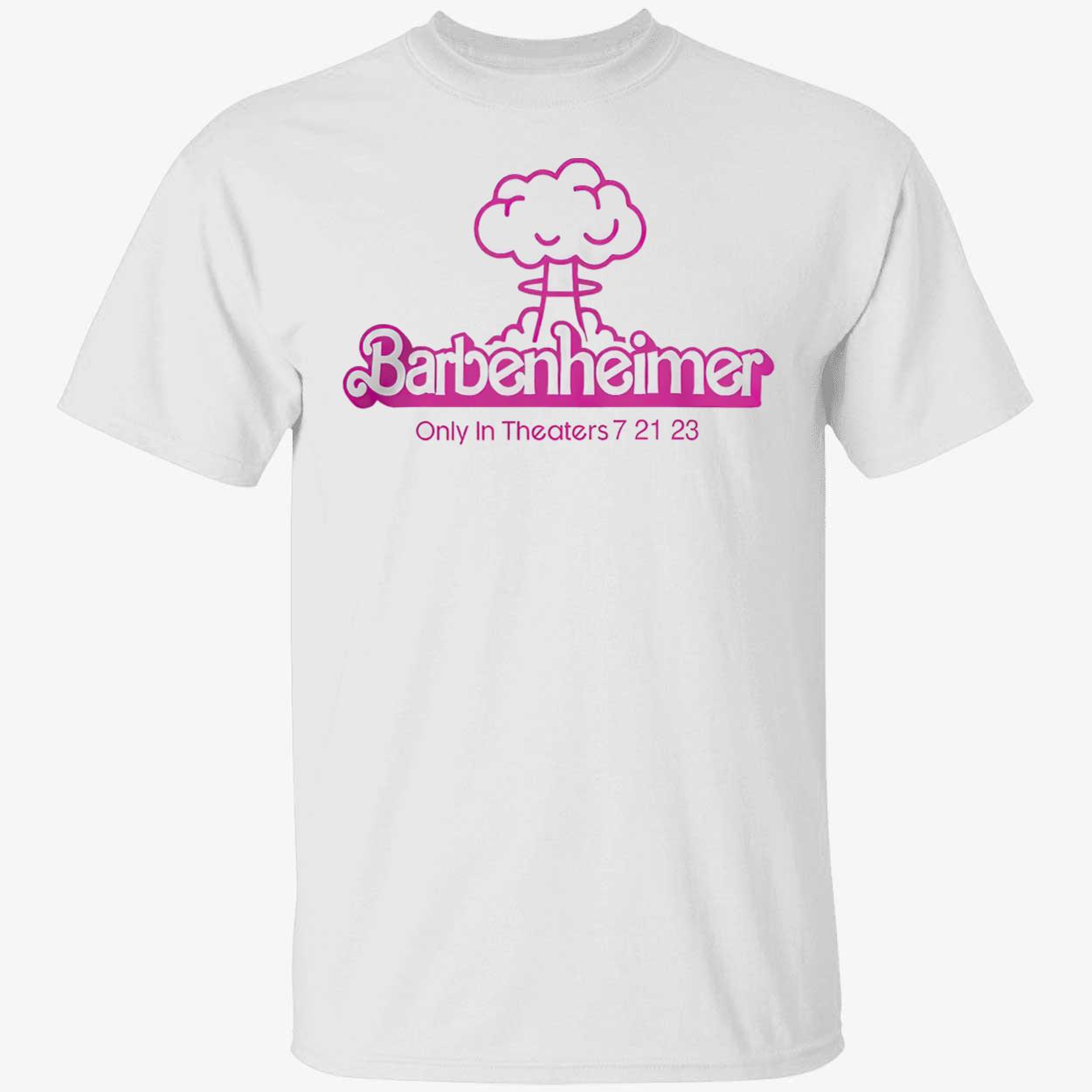 Barbenheimer Only In Theaters 7 21 23 Shirt Barbenheimer Only In Theaters 7 21 23 Shirt