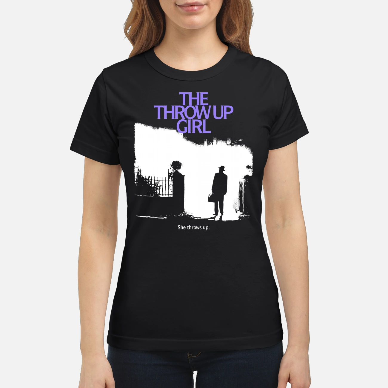 The Throw Up Girl She Throws Up Shirt The Throw Up Girl She Throws Up Shirt