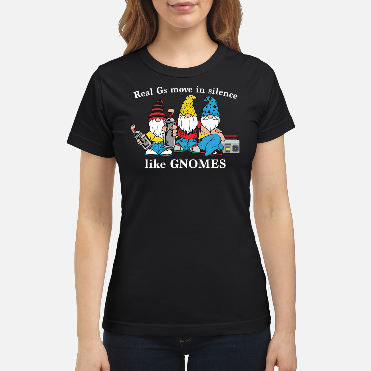 Real Gs Move In Silence Like Gnomes Shirt Real Gs Move In Silence Like Gnomes Shirt