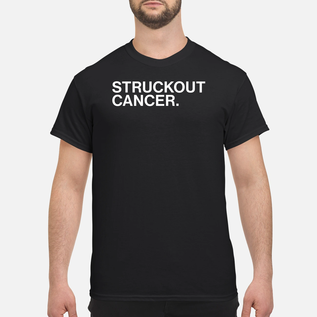 Struckout Cancer Shirt Struckout Cancer Shirt
