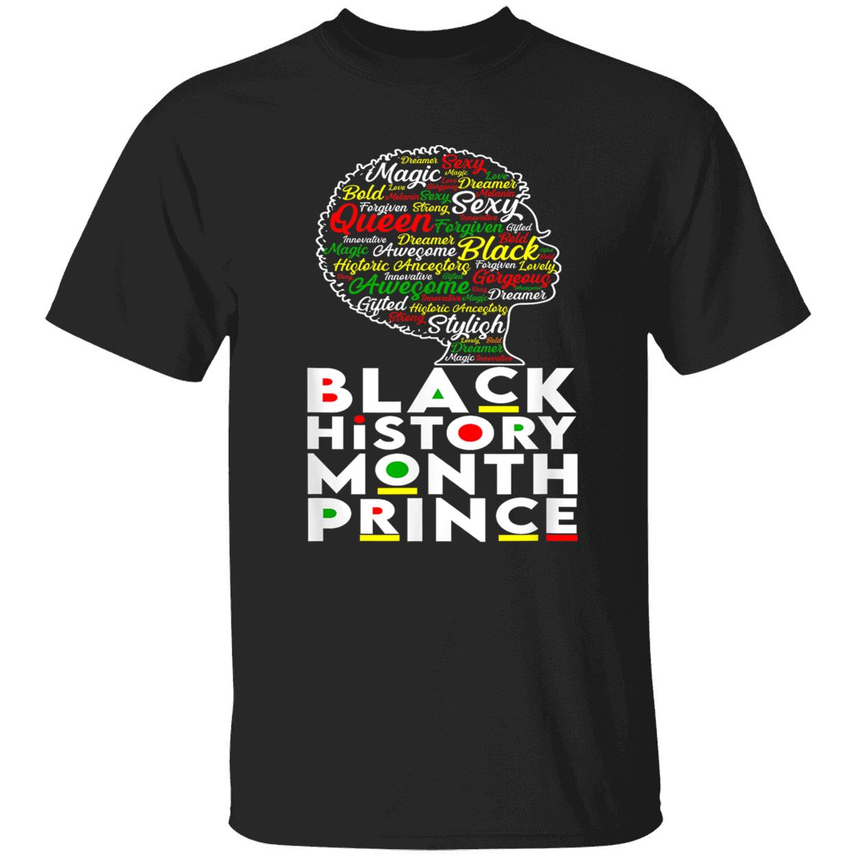 Black History Month Prince Shirt Black History Month Prince Shirt