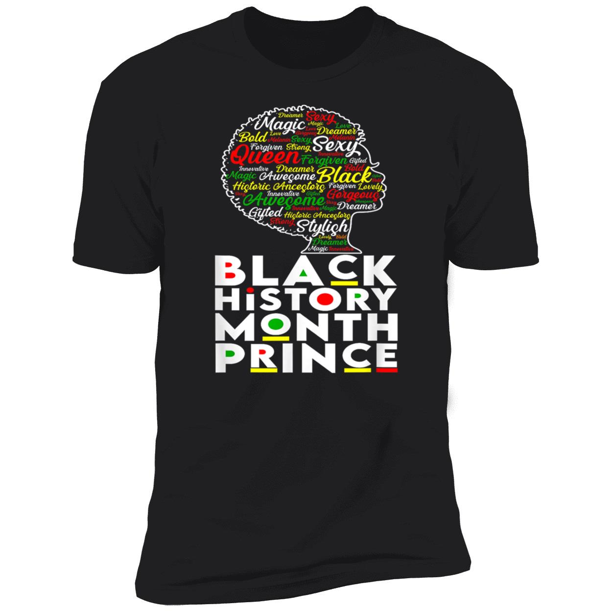 Black History Month Prince Shirt Black History Month Prince Shirt