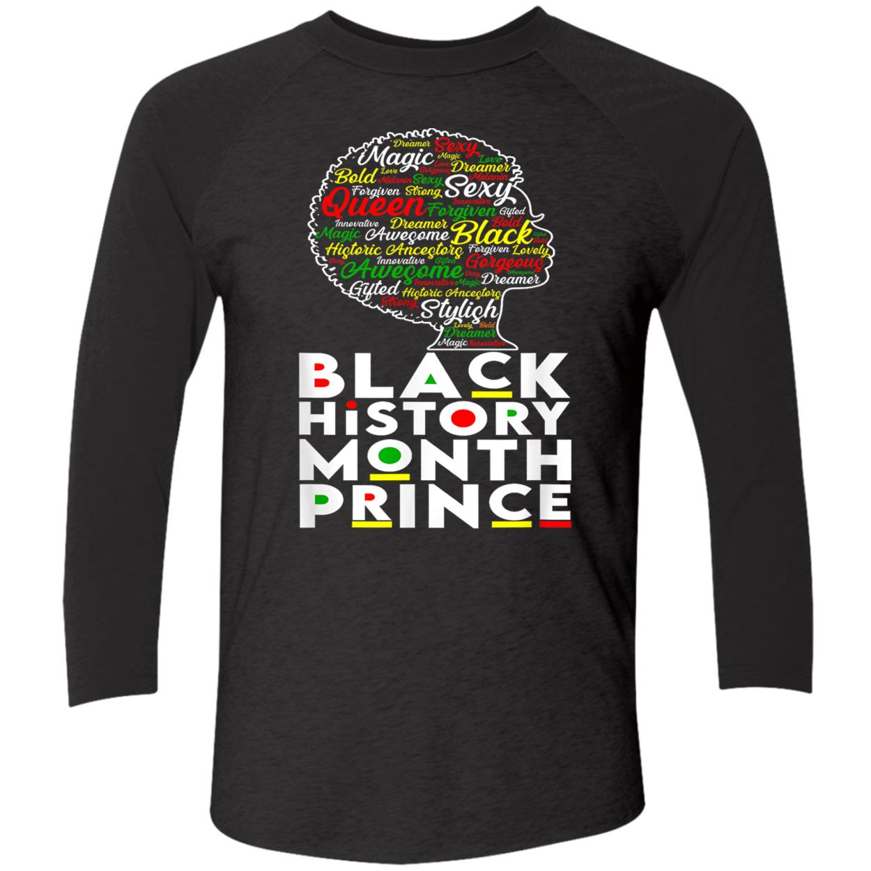 Black History Month Prince Shirt Black History Month Prince Shirt