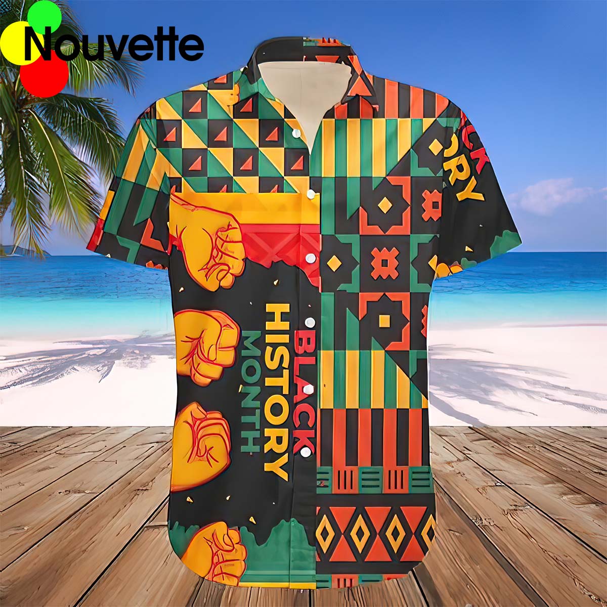 Black History Month Vintage Hawaiian Shirt Black History Month Vintage Hawaiian Shirt