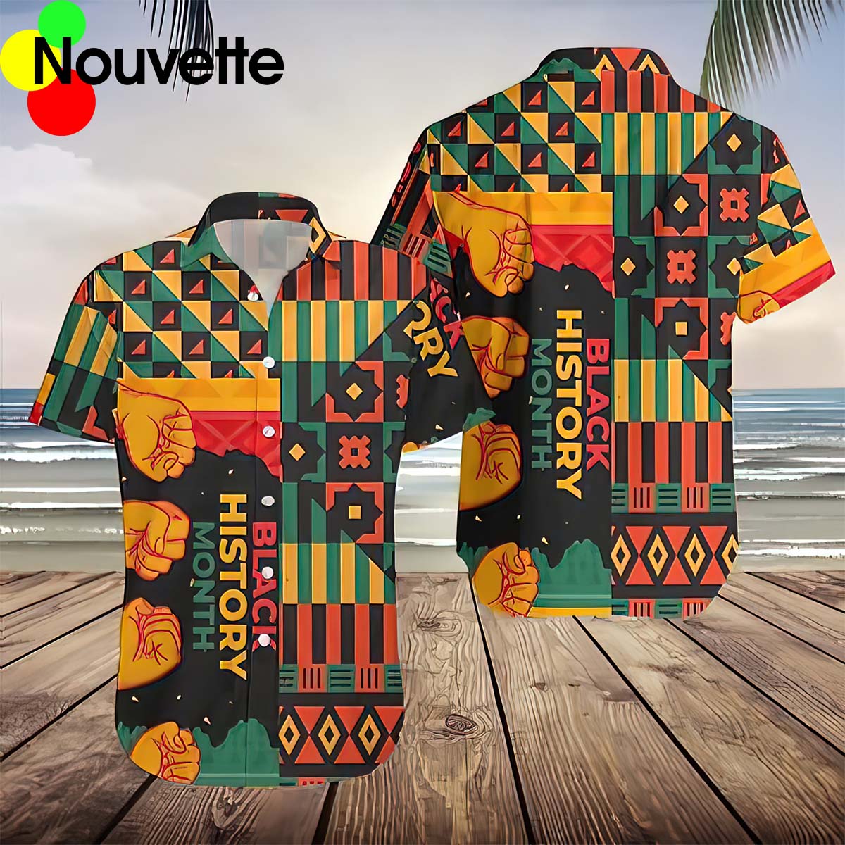 Black History Month Vintage Hawaiian Shirt Black History Month Vintage Hawaiian Shirt