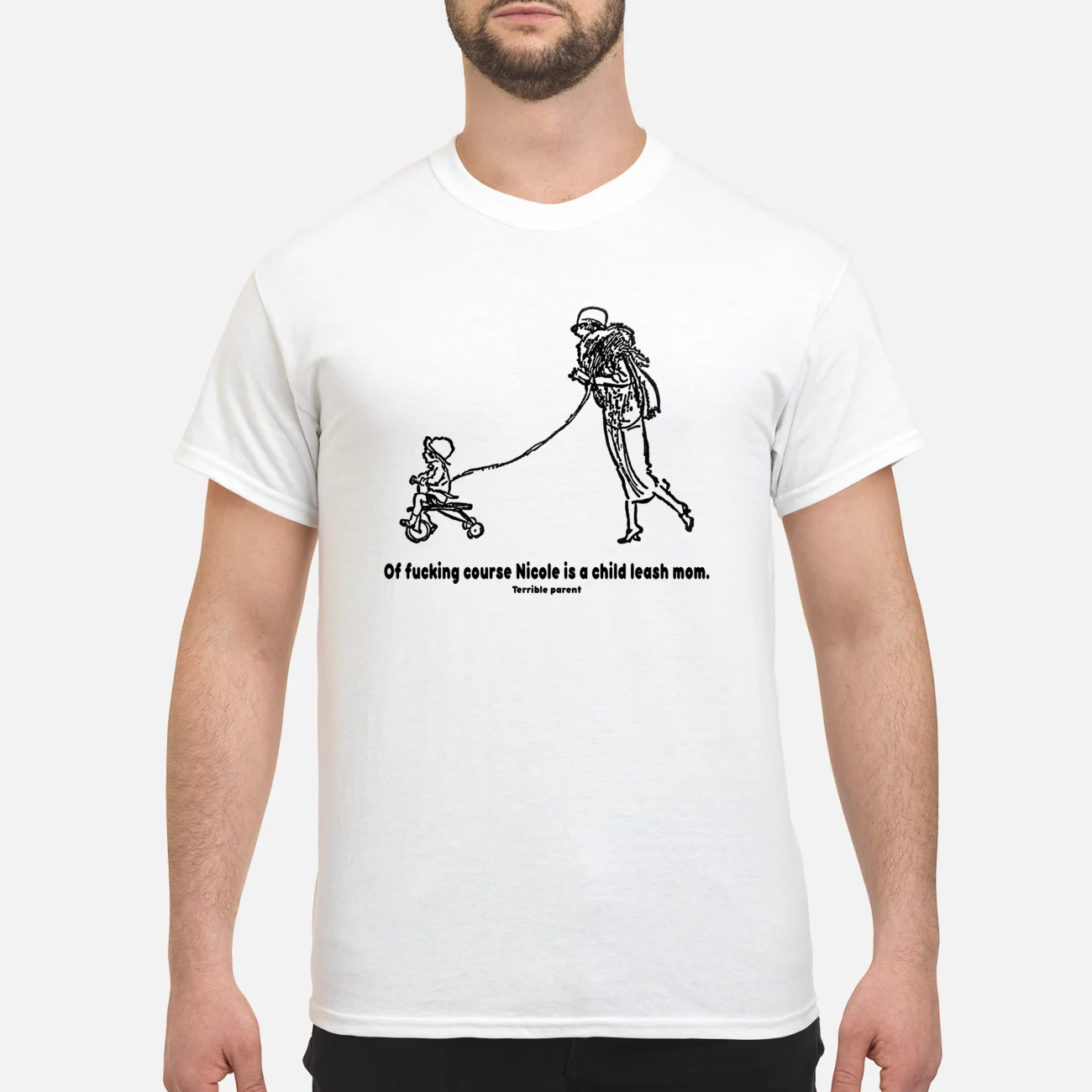 Of F*Cking Course Nicole Is A Child Leash Mom Shirt Of F*Cking Course Nicole Is A Child Leash Mom Shirt