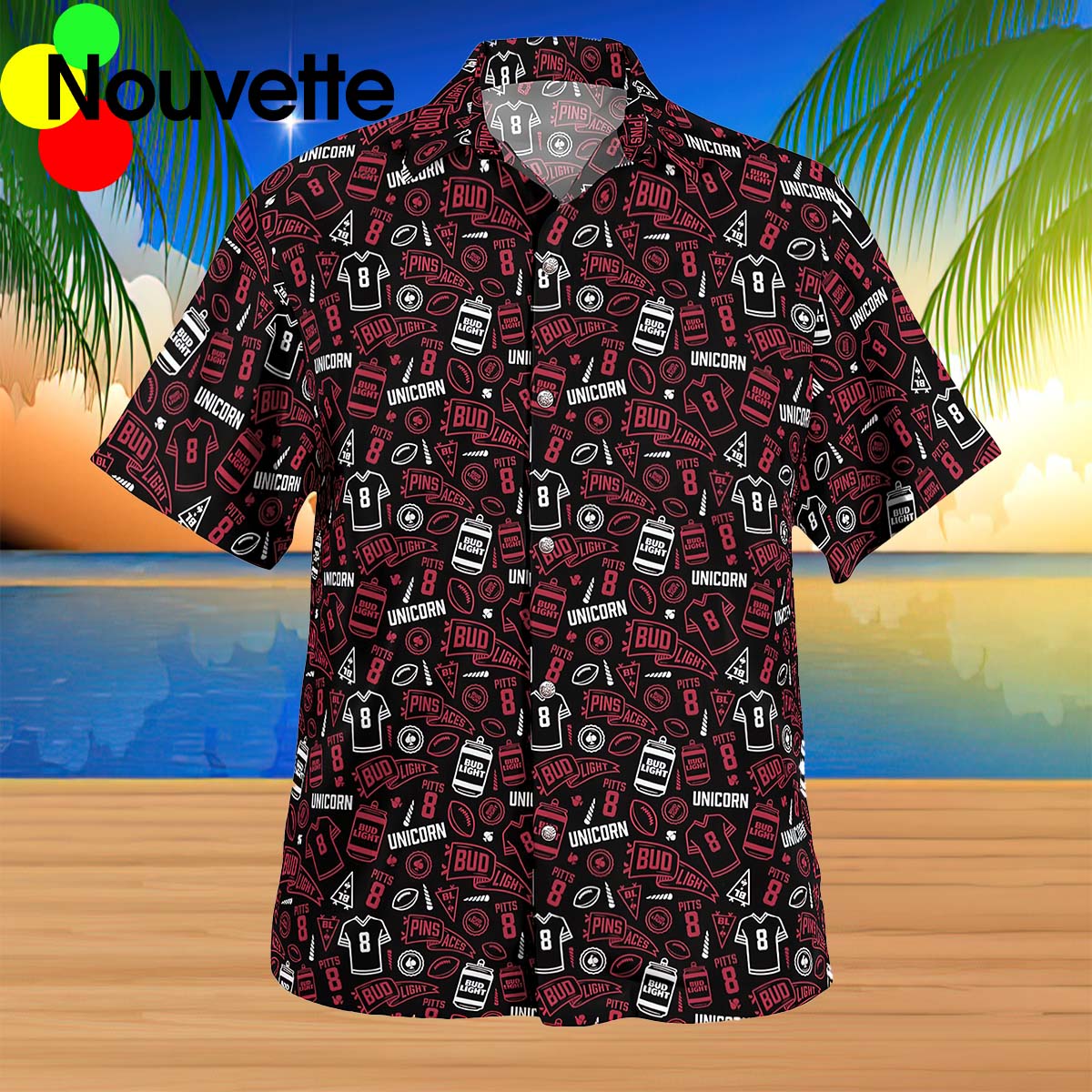 Bud Light Kyle Pitts Beer Of Tight Ends Hawaiian Shirt Bud Light Kyle Pitts Beer Of Tight Ends Hawaiian Shirt