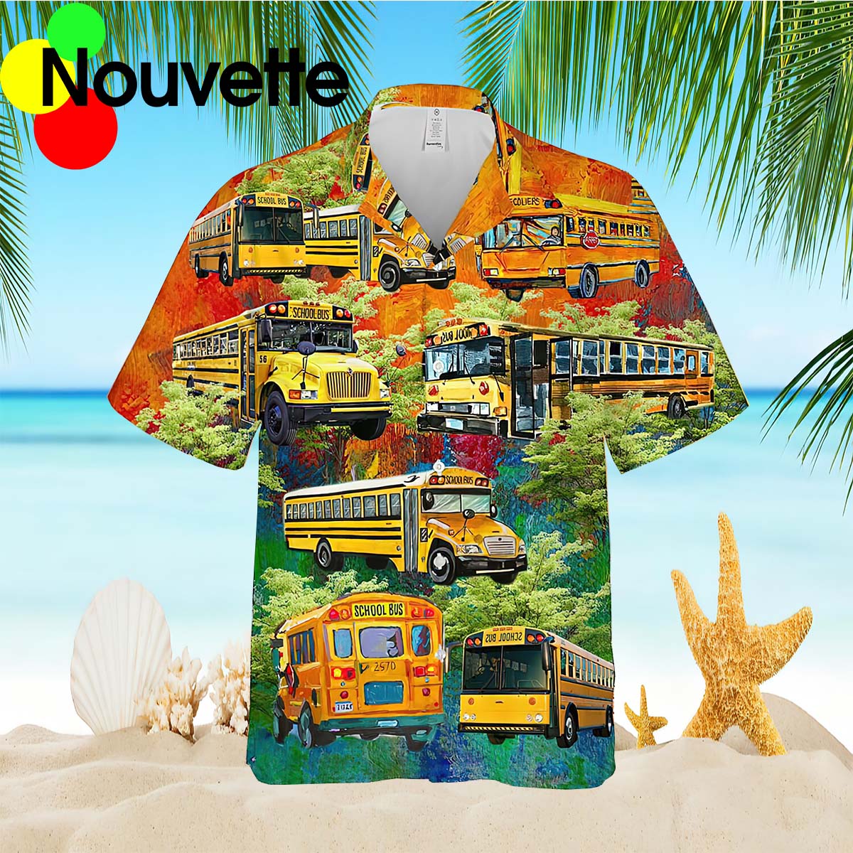 School Bus Driver Hawaiian Shirt School Bus Driver Hawaiian Shirt