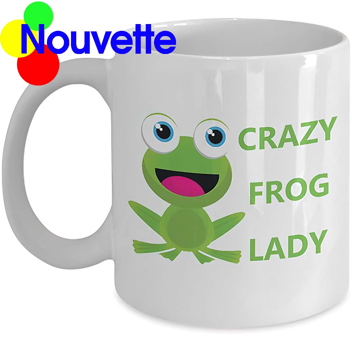 Crazy Frog Lady Mug Crazy Frog Lady Mug