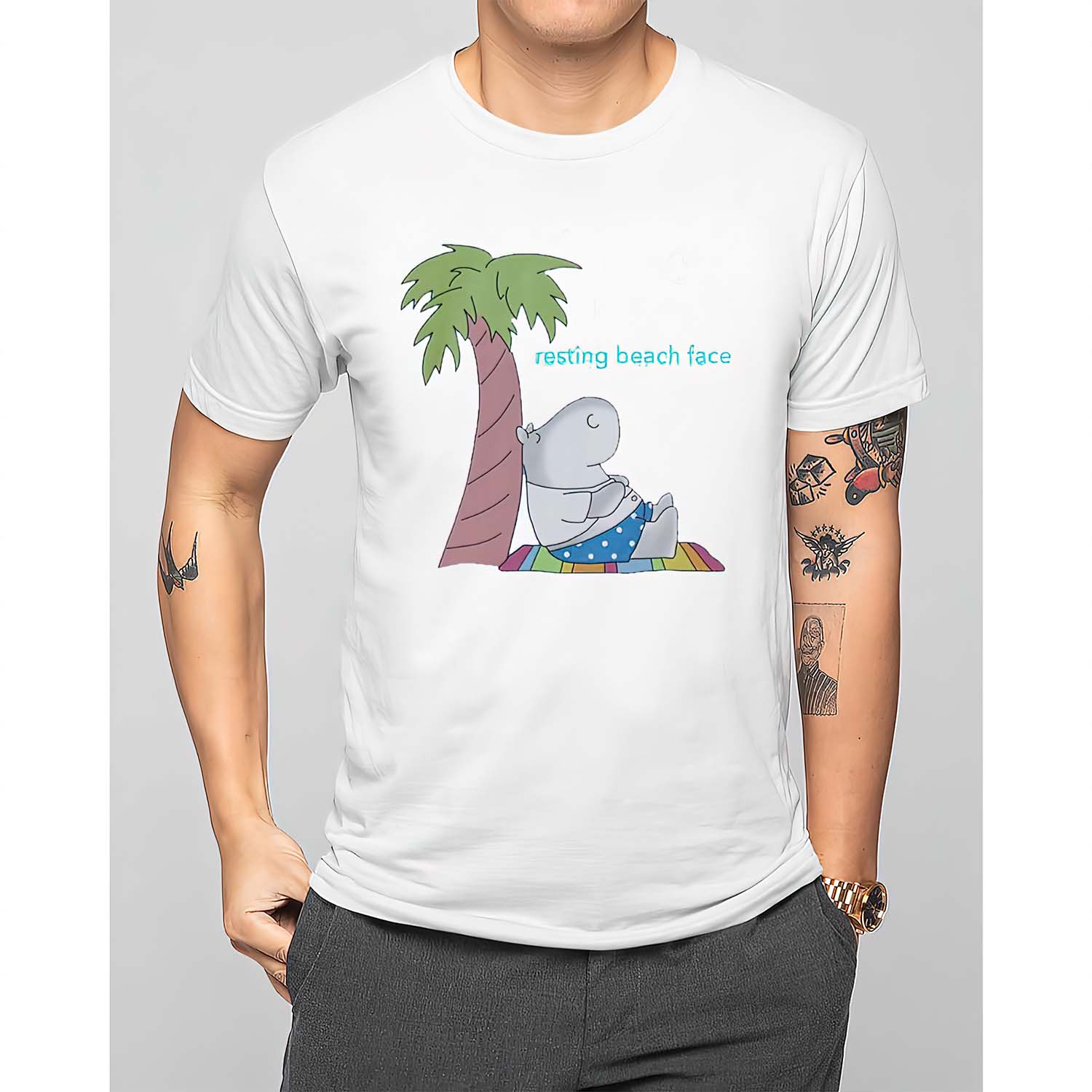 Resting Beach Face Shirt Resting Beach Face Shirt