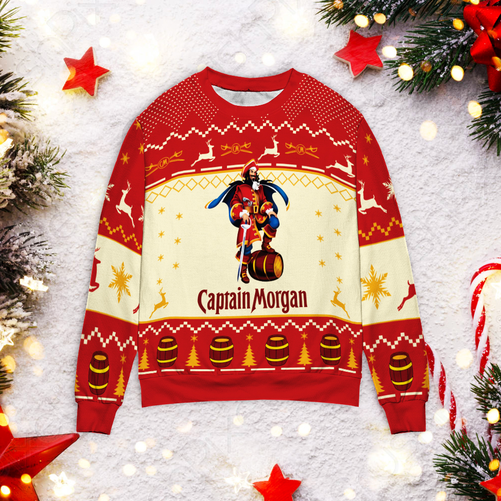 Captain Morgan Christmas Sweater Captain Morgan Christmas Sweater