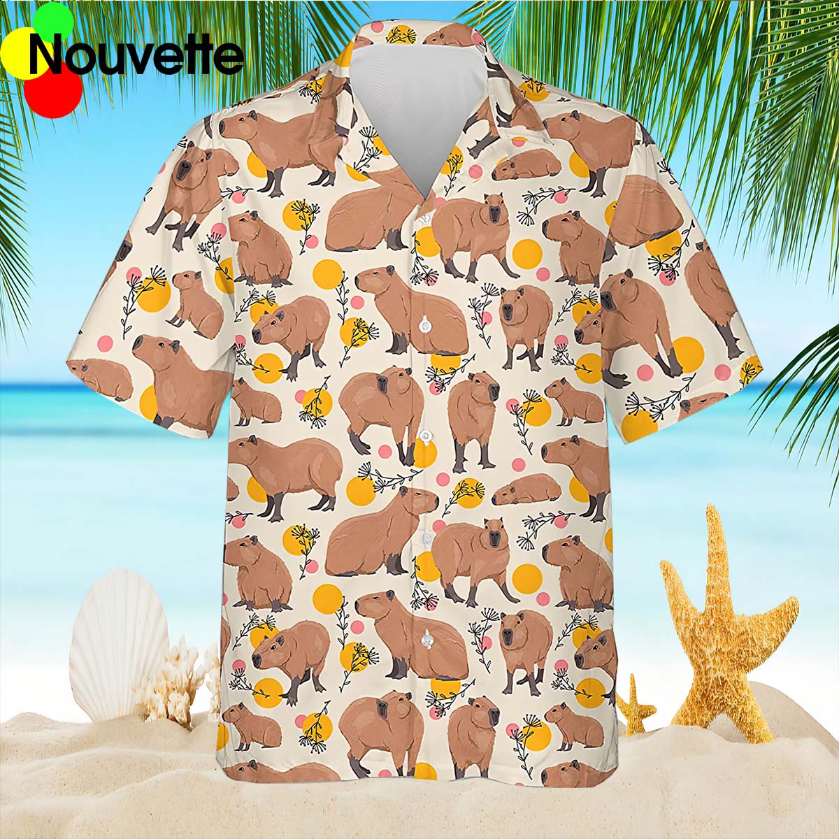 Capybara Hawaiian Shirt Capybara Hawaiian Shirt