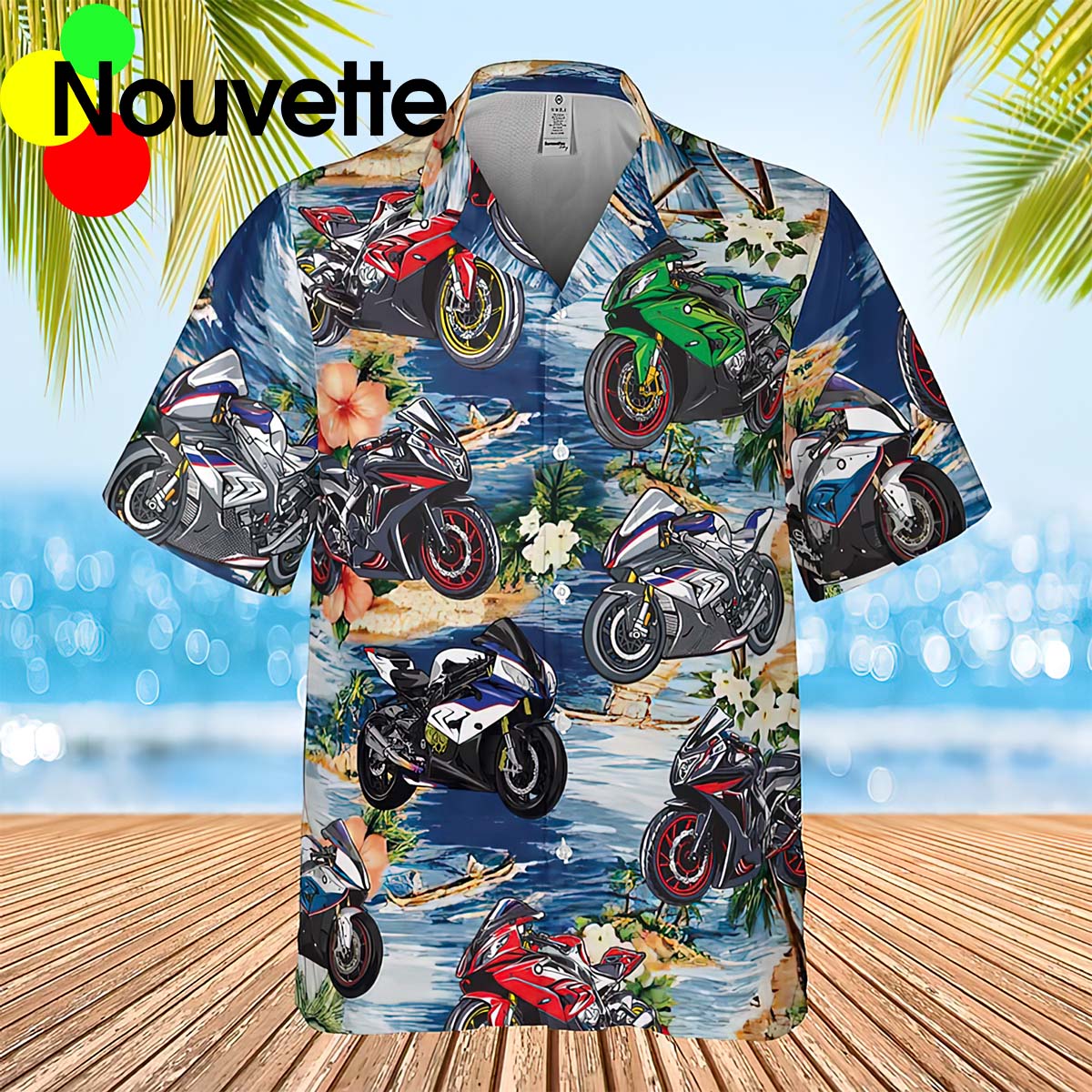 Motocross Hawaiian Shirt Motocross Hawaiian Shirt