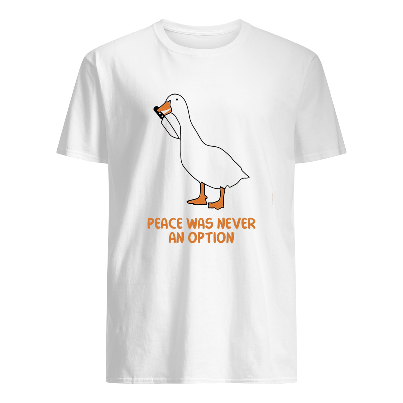 Silly Goose Peace Was Never An Option Sweatshirt Silly Goose Peace Was Never An Option Sweatshirt