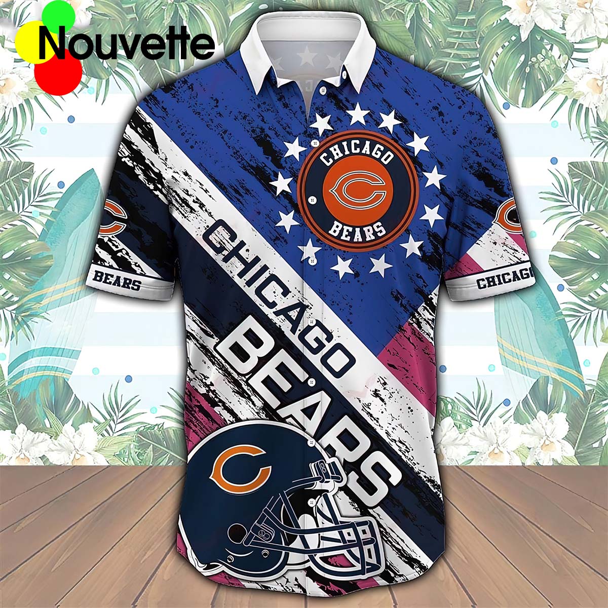 Chicago Bears Hawaiian Shirt Chicago Bears Hawaiian Shirt