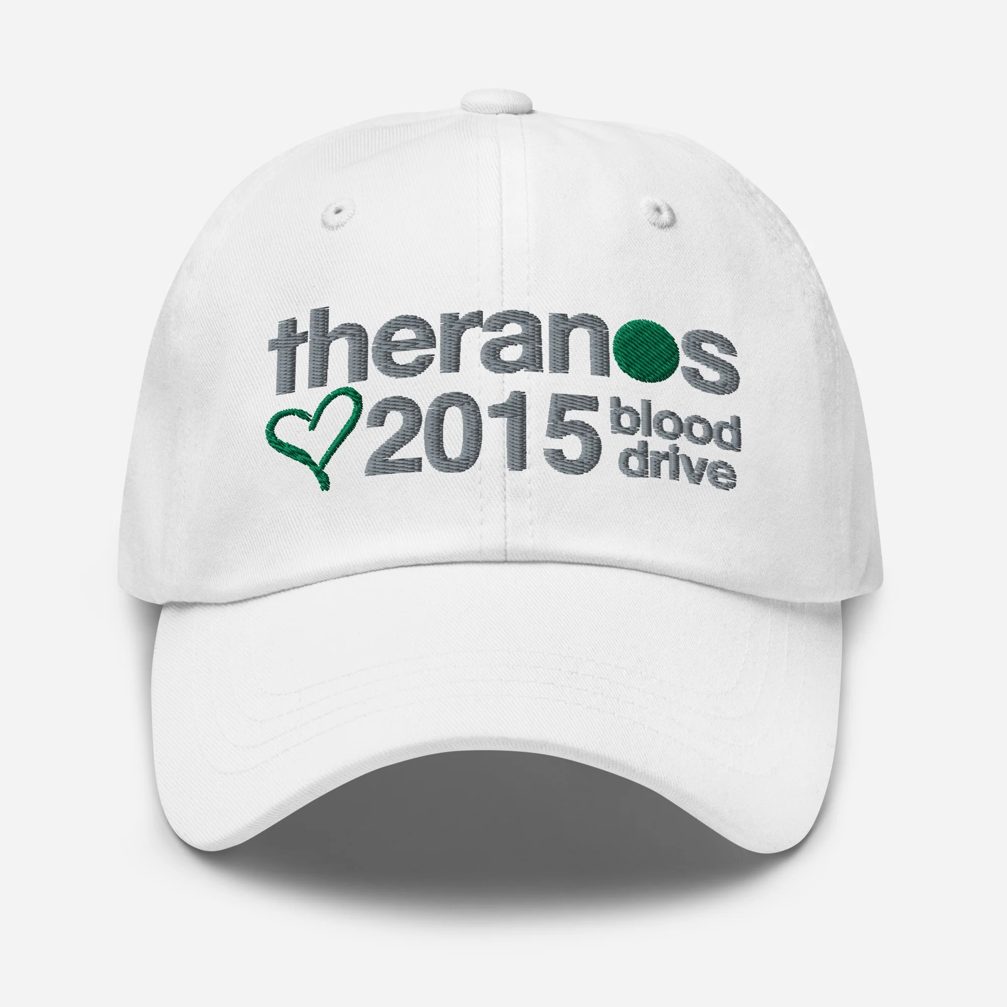 Theranos 2015 Blood Drive Hat Theranos 2015 Blood Drive Hat