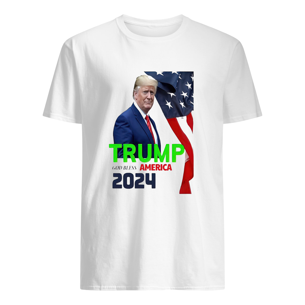 Tr*Mp God Bless America 2024 Shirt