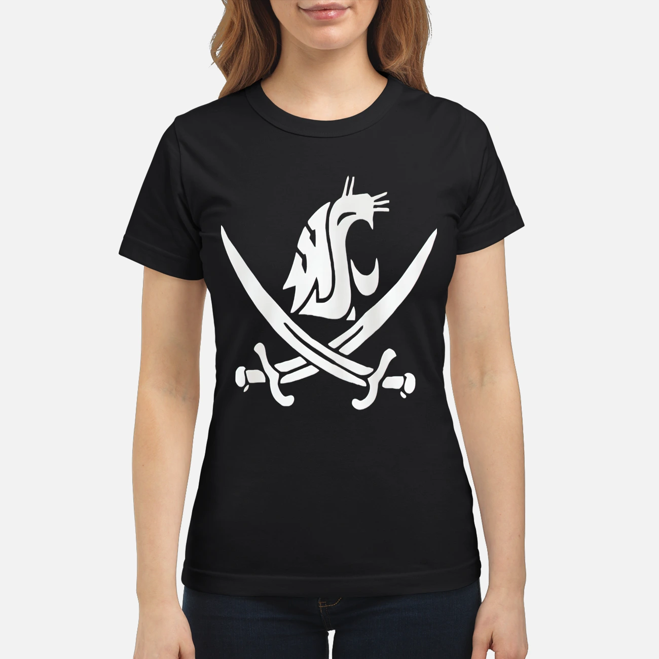 Mike Leach Wsu Pirate Sword Shirt Mike Leach Wsu Pirate Sword Shirt