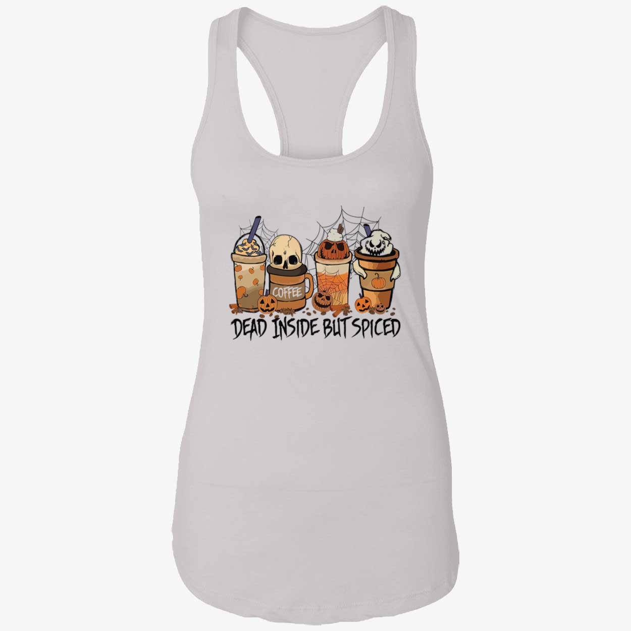 Coffee Cup Halloween Dead Inside But Spiced Shirt Coffee Cup Halloween Dead Inside But Spiced Shirt
