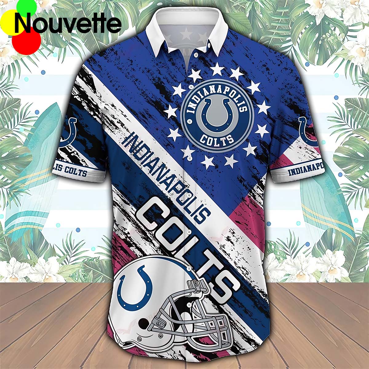 Indianapolis Colts Hawaiian Shirt Indianapolis Colts Hawaiian Shirt