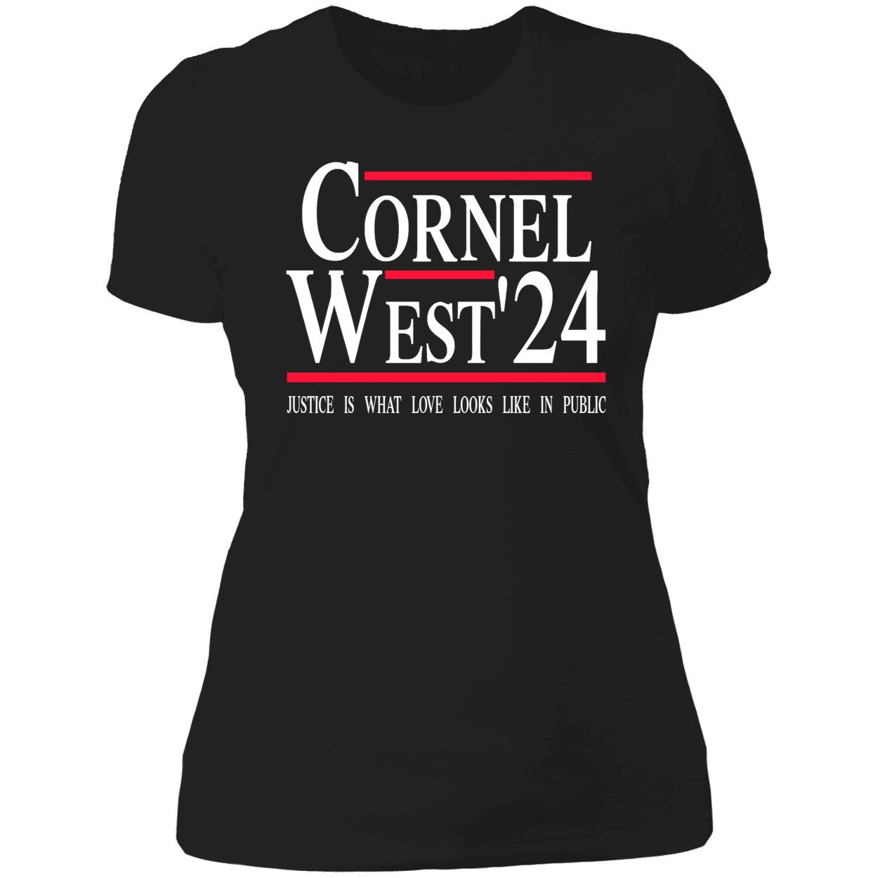 Cornel West 2024 Justice Is What Love Looks Like In Public Shirt Cornel West 2024 Justice Is What Love Looks Like In Public Shirt