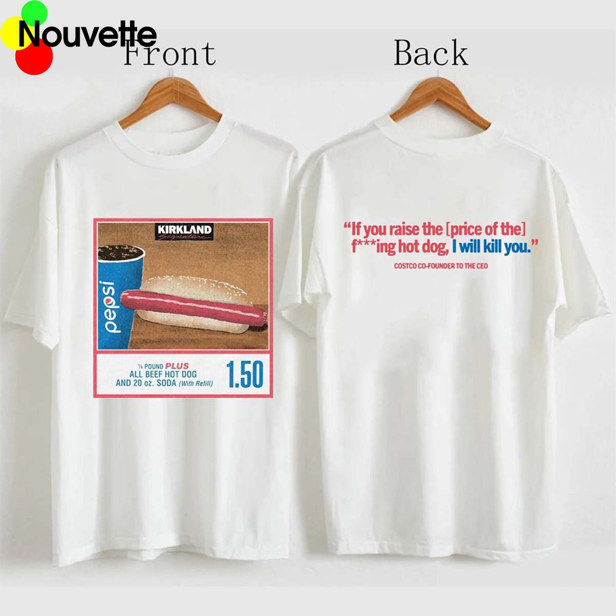 Costco Hot Dog T-Shirt Costco Hot Dog T-Shirt
