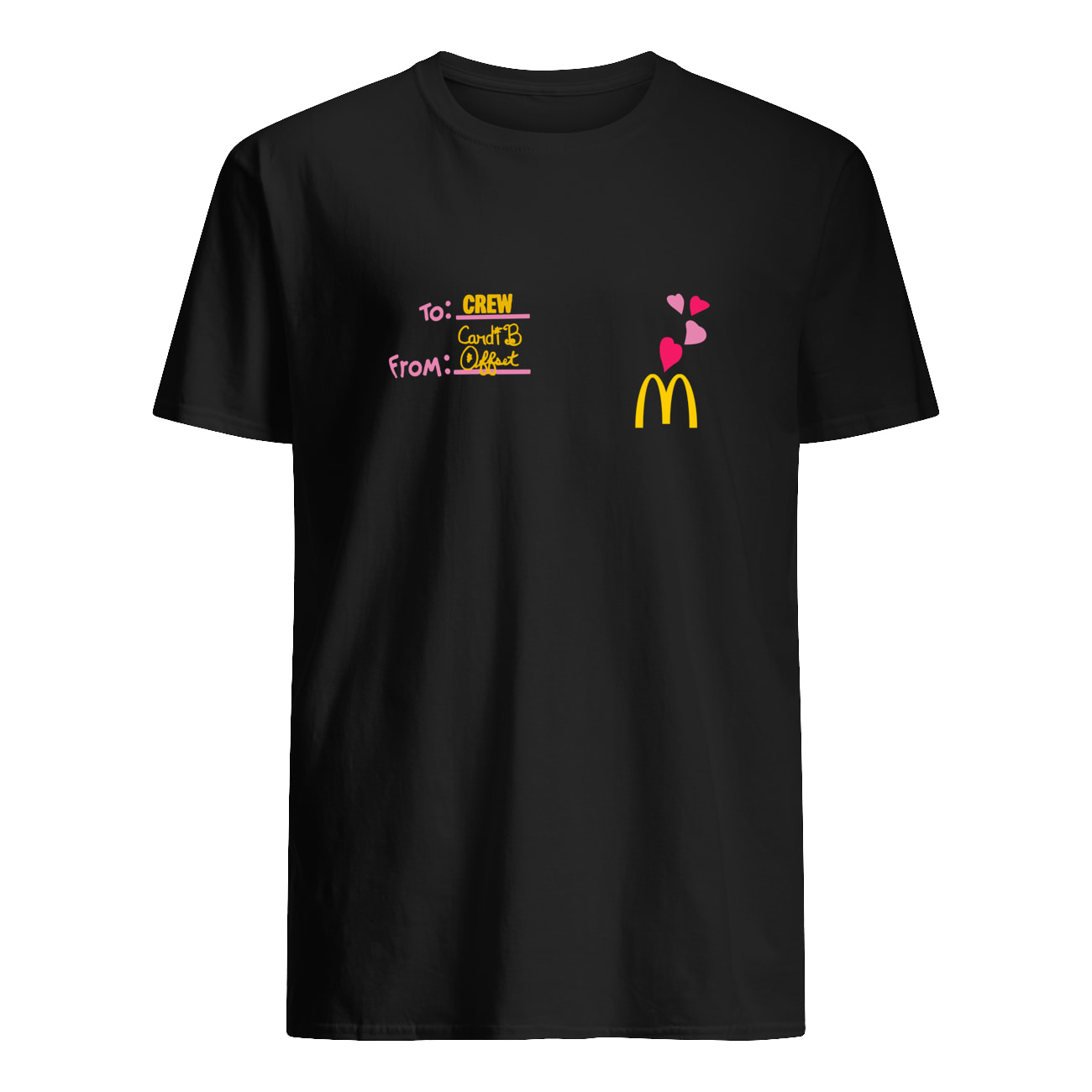 Cardi B And Offset Mcdonald’S Shirt