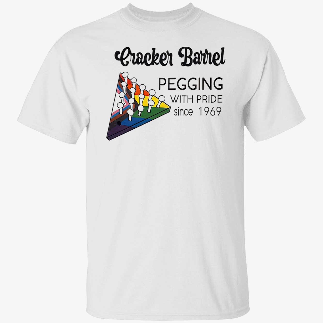 Cracker Barrel Pegging With Pride Since 1969 Shirt Cracker Barrel Pegging With Pride Since 1969 Shirt