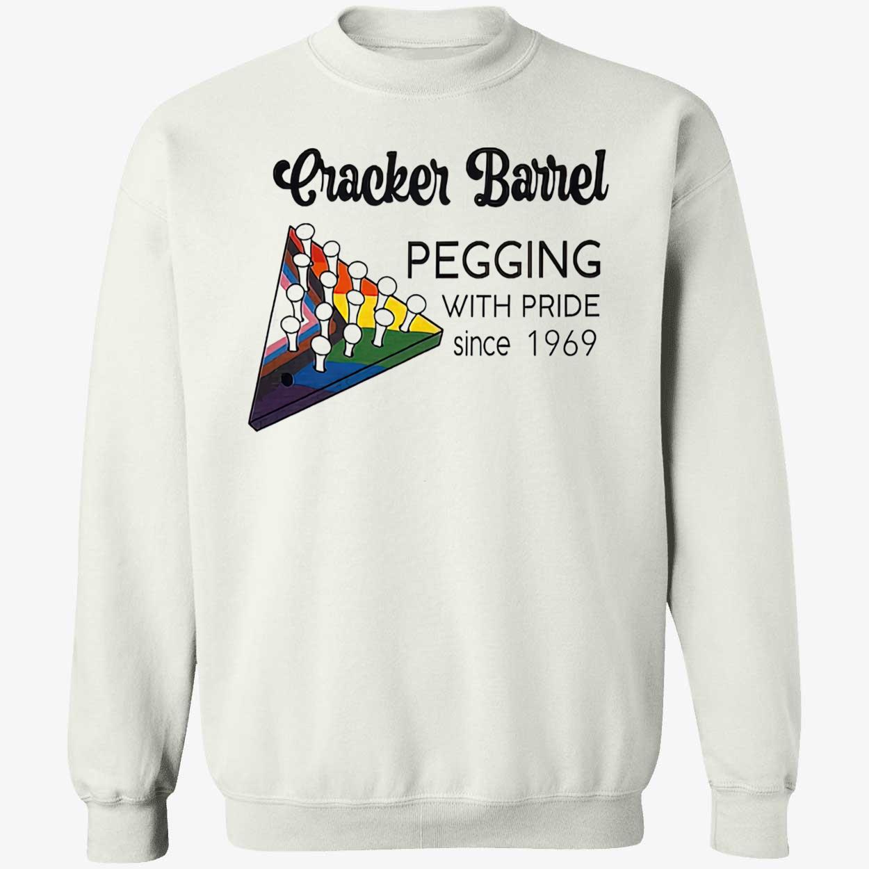 Cracker Barrel Pegging With Pride Since 1969 Shirt Cracker Barrel Pegging With Pride Since 1969 Shirt