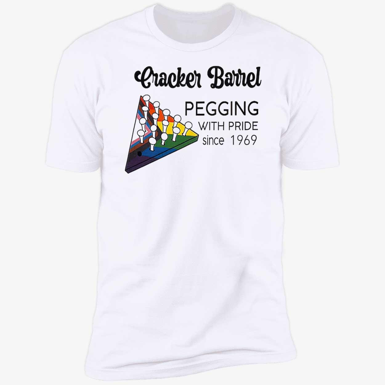 Cracker Barrel Pegging With Pride Since 1969 Shirt Cracker Barrel Pegging With Pride Since 1969 Shirt