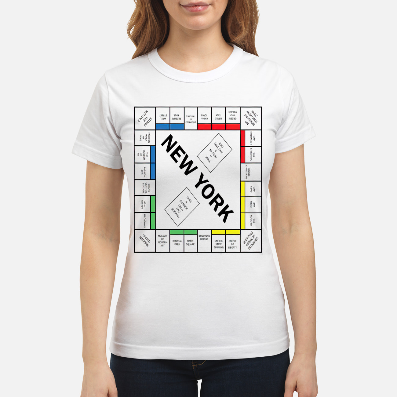 Carrie Bradshaw New York Monopoly Sweatshirt Carrie Bradshaw New York Monopoly Sweatshirt