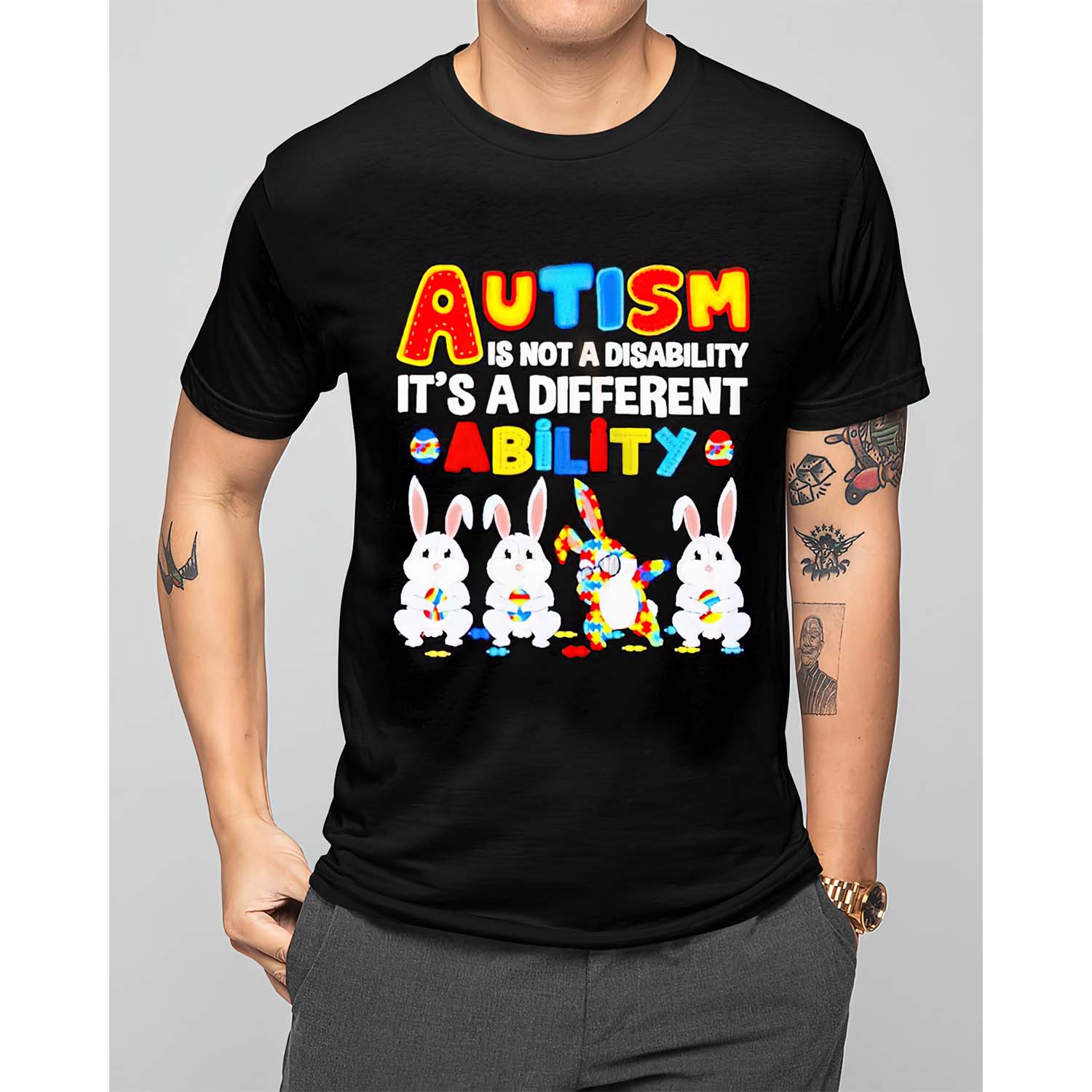 Autism Is Not A Disability It’S A Different Ability Shirt Autism Is Not A Disability It’S A Different Ability Shirt