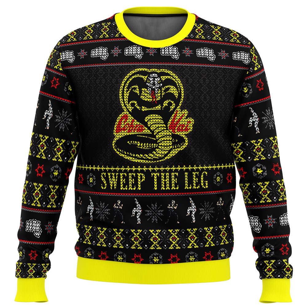 Season’S Sweepings Cobra Kai Christmas Sweater