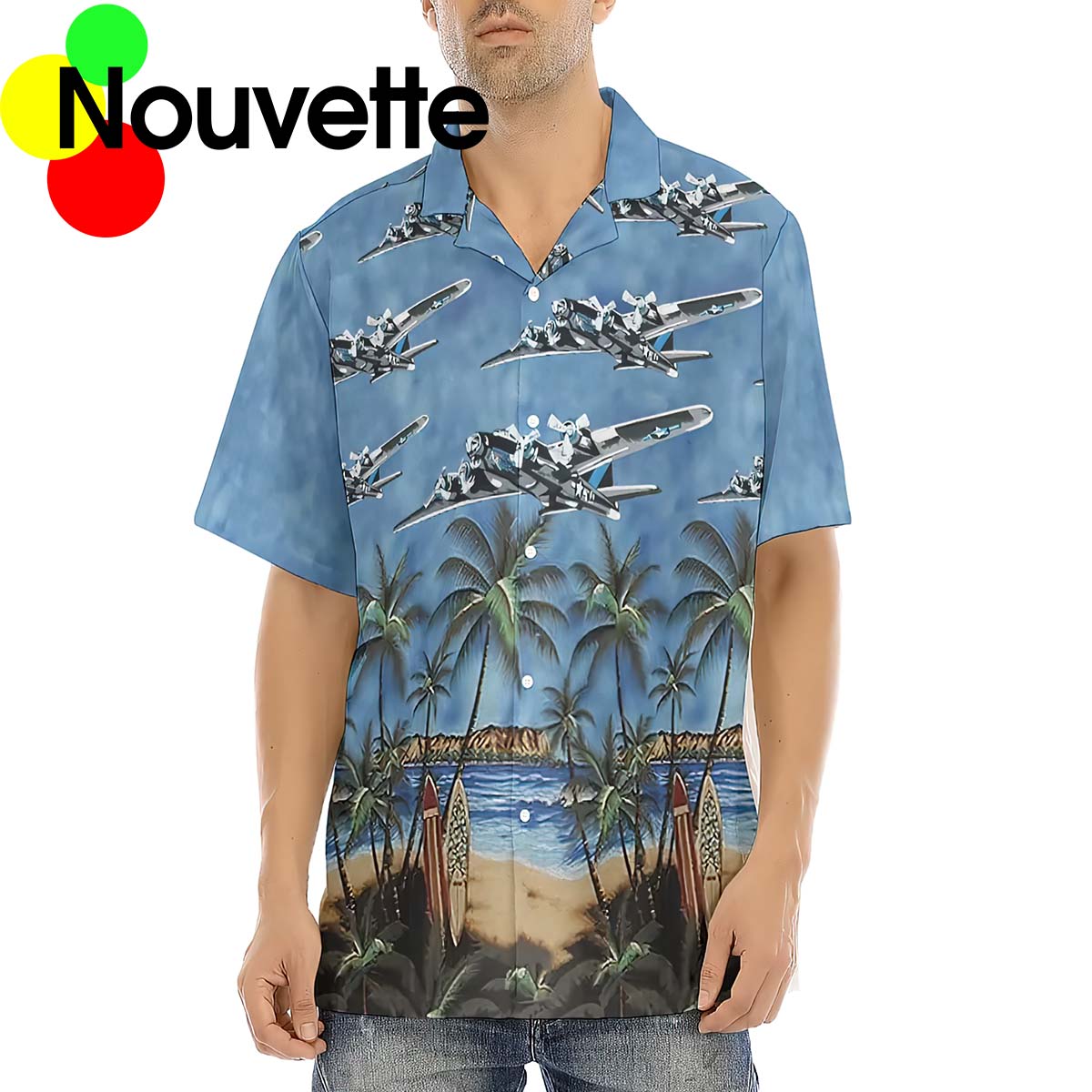 Bomber Planes Hawaiian Shirt Bomber Planes Hawaiian Shirt