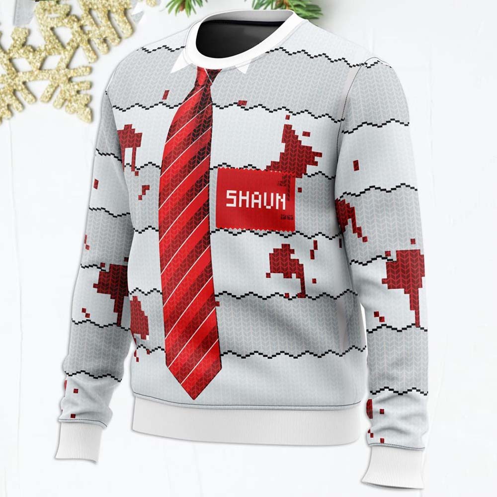 Shaun Of The Dead Christmas Sweater Shaun Of The Dead Christmas Sweater