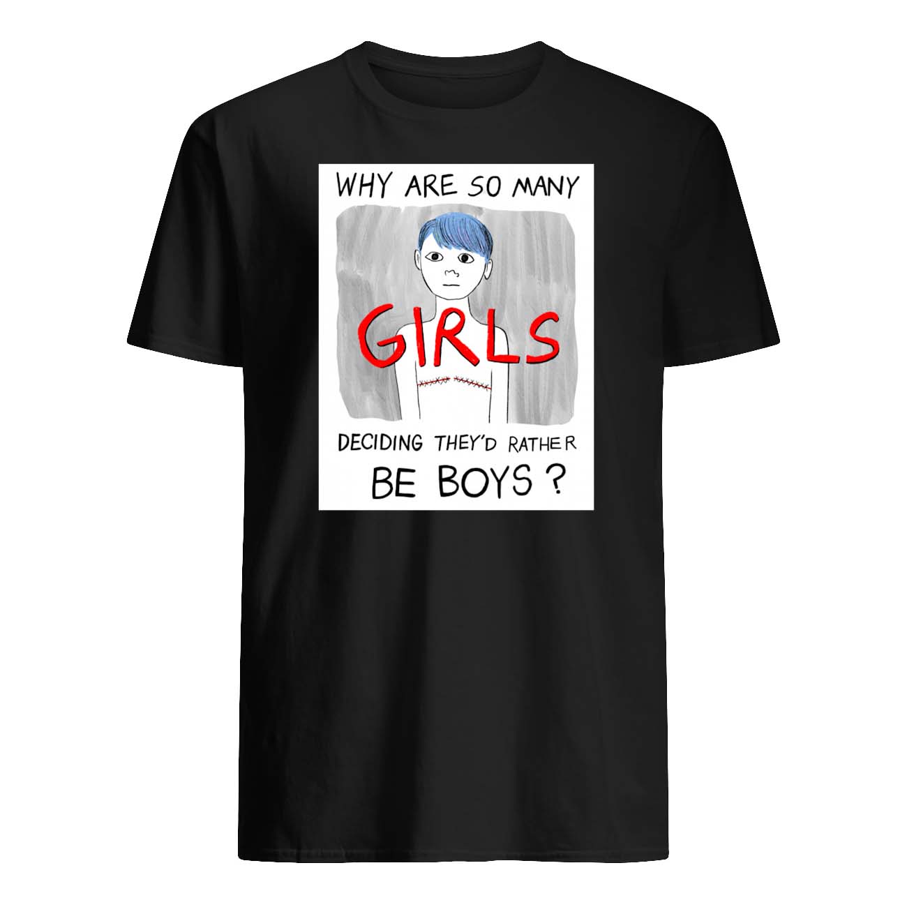 Why Are So Many Girls Deciding They’D Rather Be Boys Shirt Why Are So Many Girls Deciding They’D Rather Be Boys Shirt
