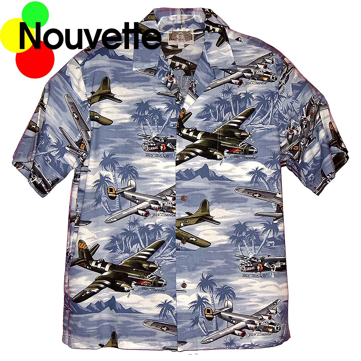 Fighter Bomber Airplanes Hawaiian Shirt