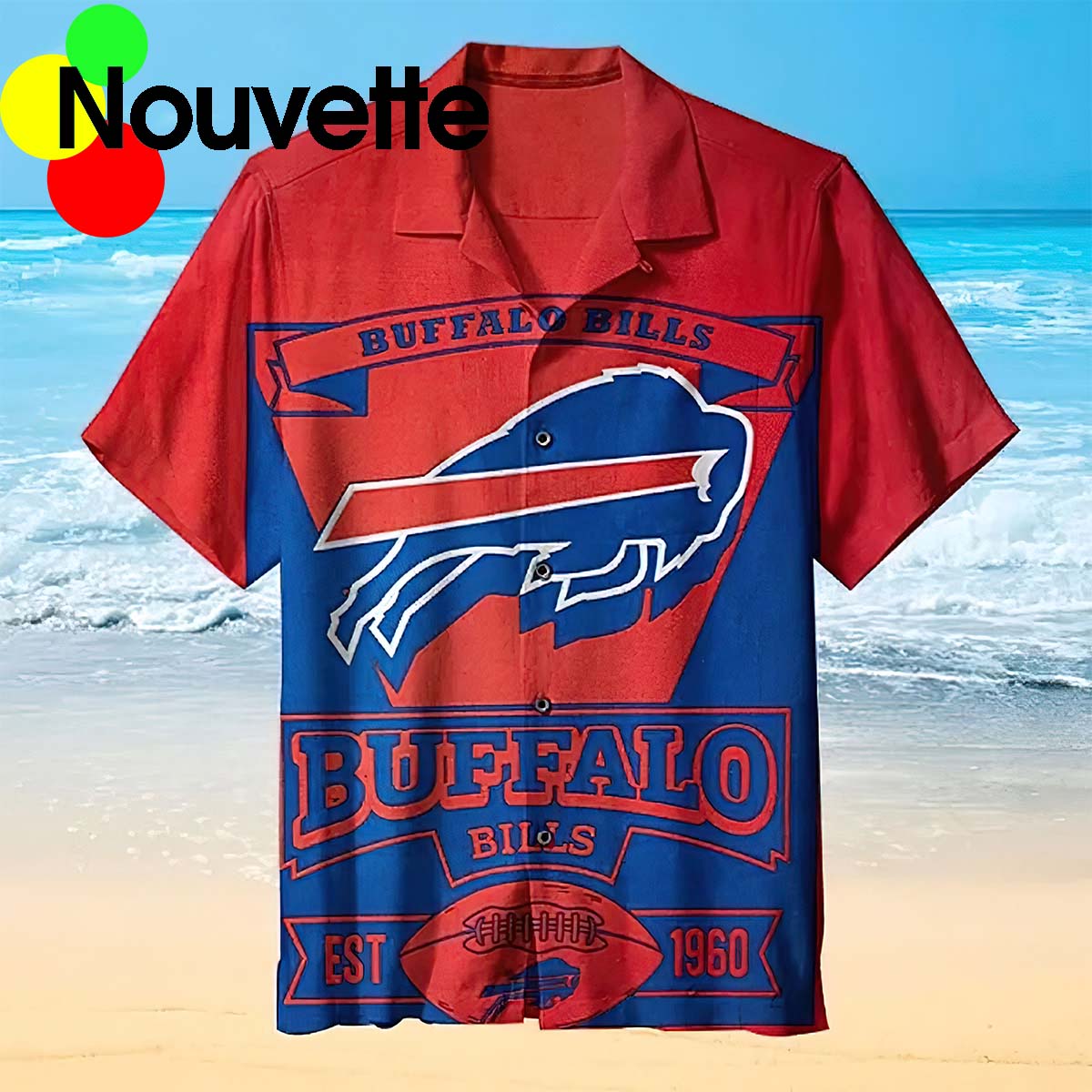 Buffalo Bills Est 1960 Hawaiian Shirt Buffalo Bills Est 1960 Hawaiian Shirt