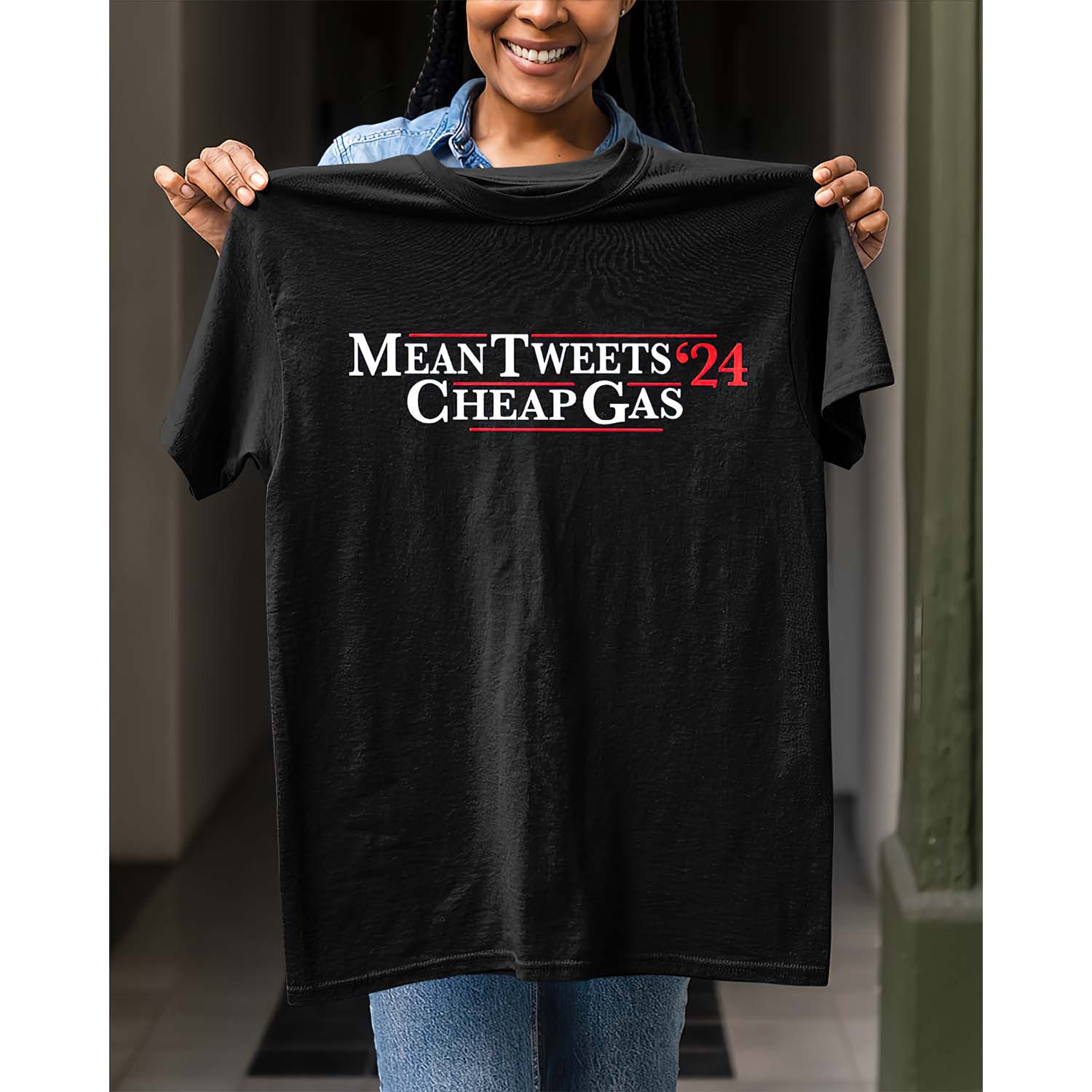 Mean Tweets 2024 Cheap Gas Shirt Mean Tweets 2024 Cheap Gas Shirt