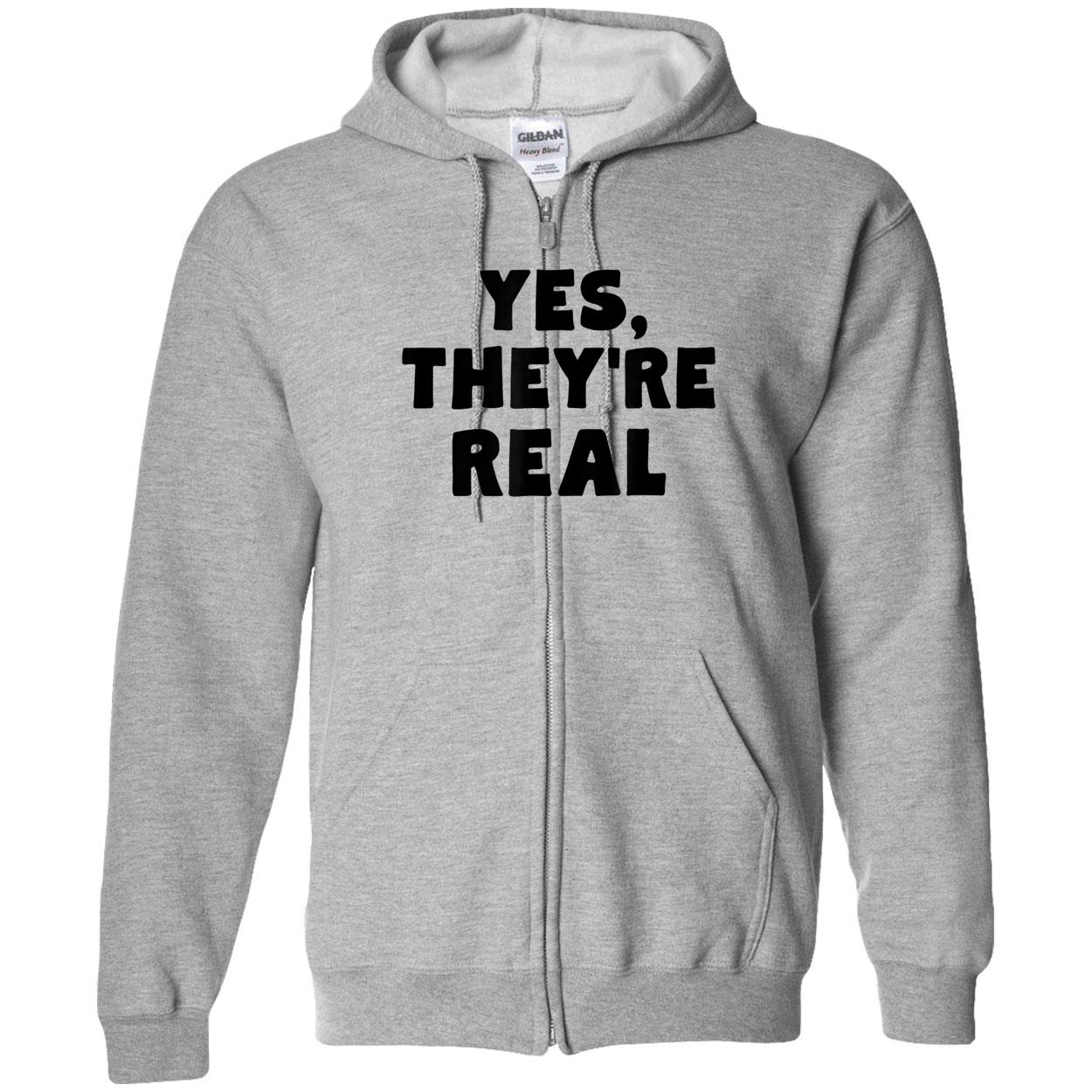Yes They’Re Real Shirt Yes They’Re Real Shirt