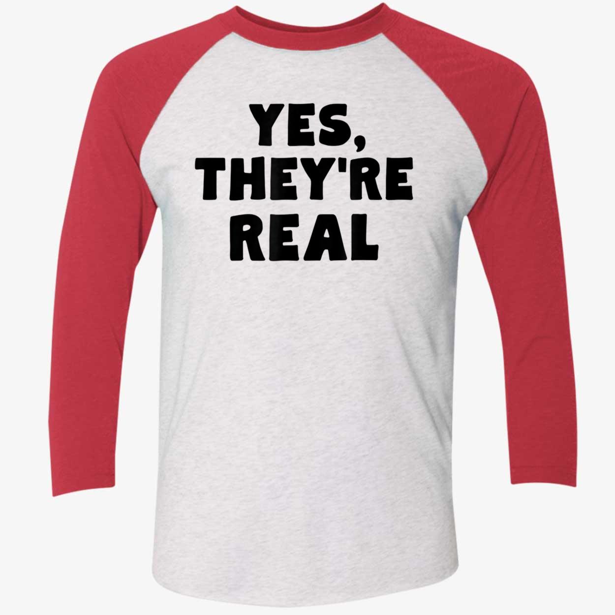 Yes They’Re Real Shirt Yes They’Re Real Shirt