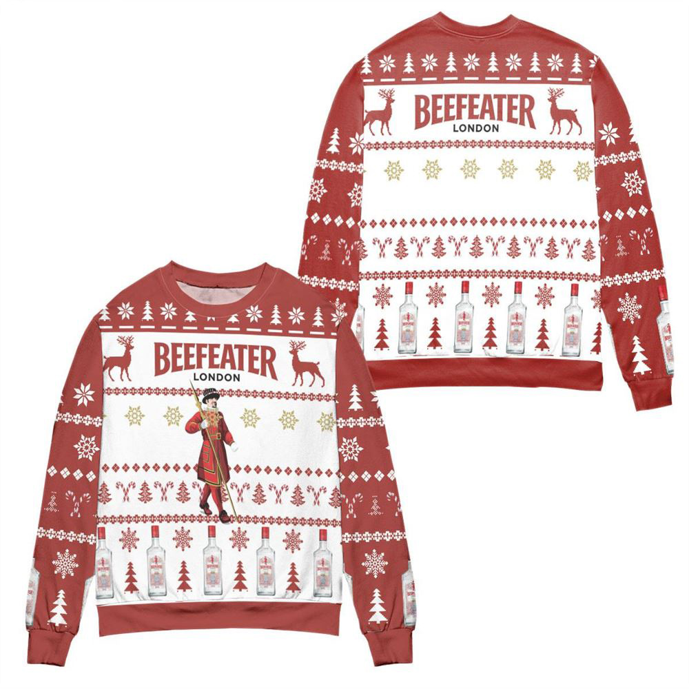 Beefeater Gin Ugly Christmas Sweater Beefeater Gin Ugly Christmas Sweater