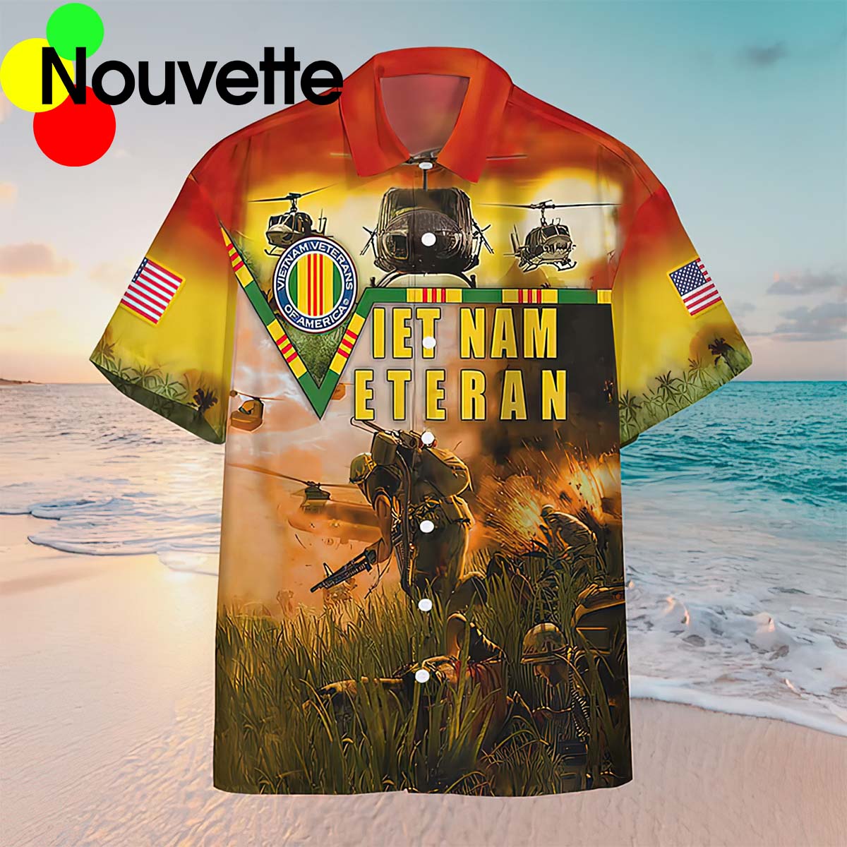 Veteran Vietnam Hawaiian Shirt Veteran Vietnam Hawaiian Shirt