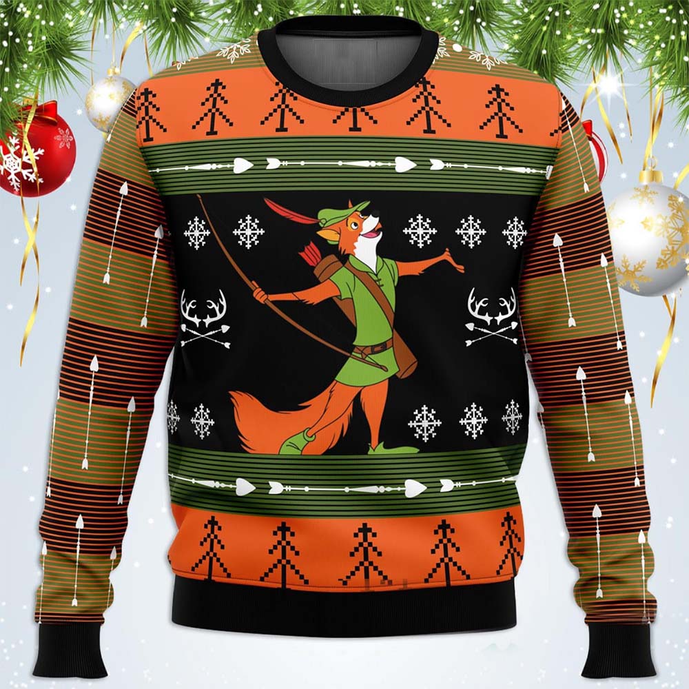 Robin Hood Christmas Sweater Robin Hood Christmas Sweater