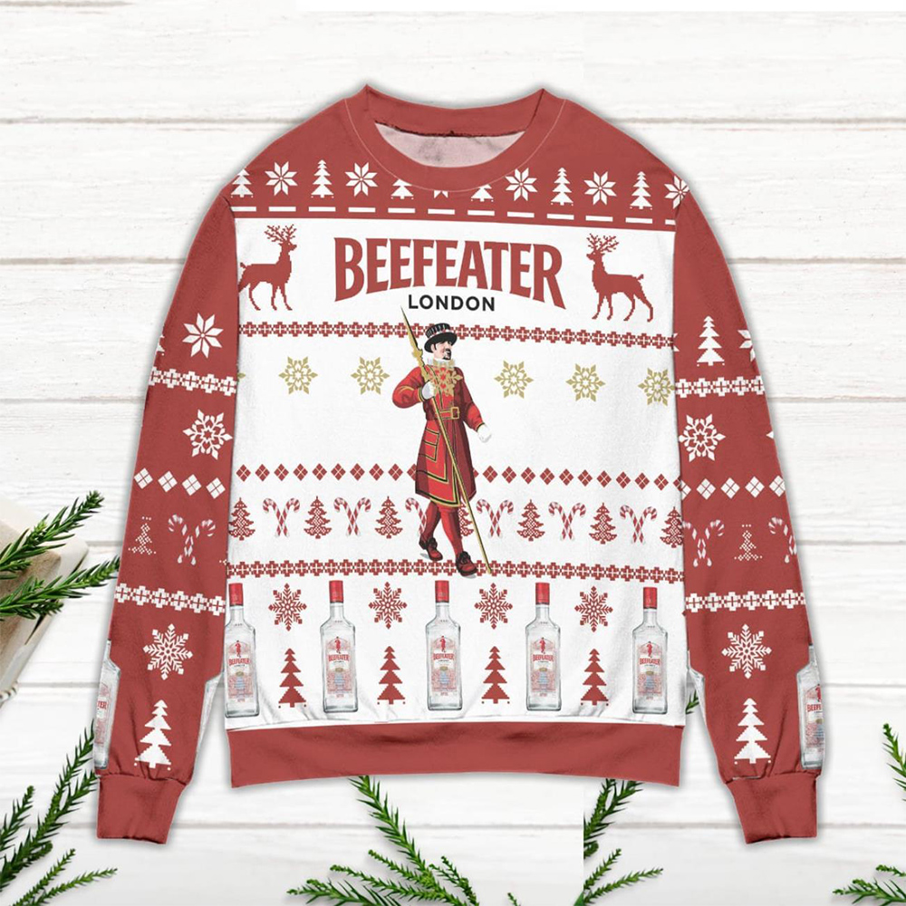 Beefeater Gin Ugly Christmas Sweater Beefeater Gin Ugly Christmas Sweater