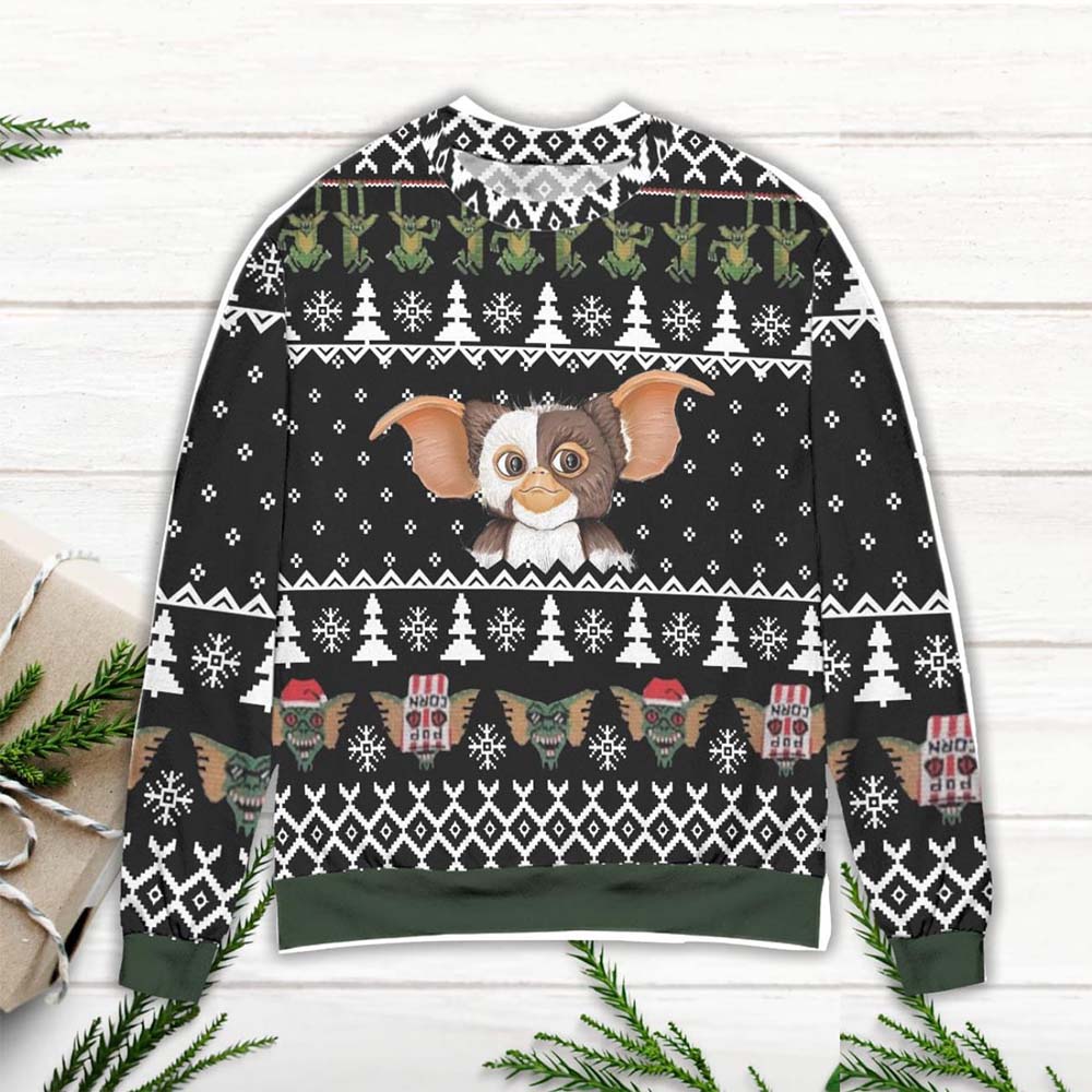 Gremlins Gizmo Ugly Christmas Sweater Gremlins Gizmo Ugly Christmas Sweater