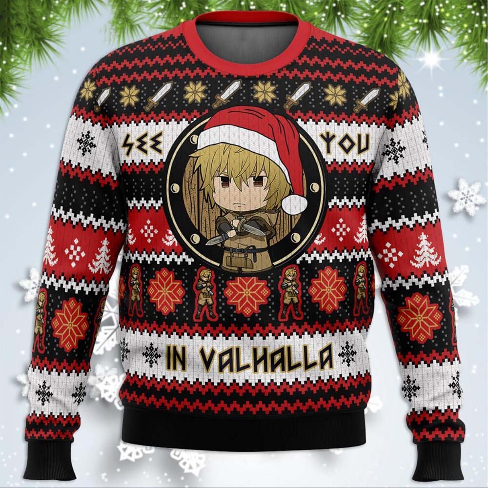 See You In Valhalla Christmas Sweater See You In Valhalla Christmas Sweater