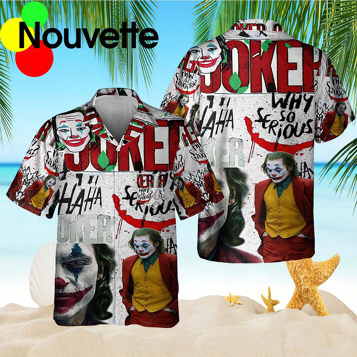 Joker Why So Serious Hawaiian Shirt