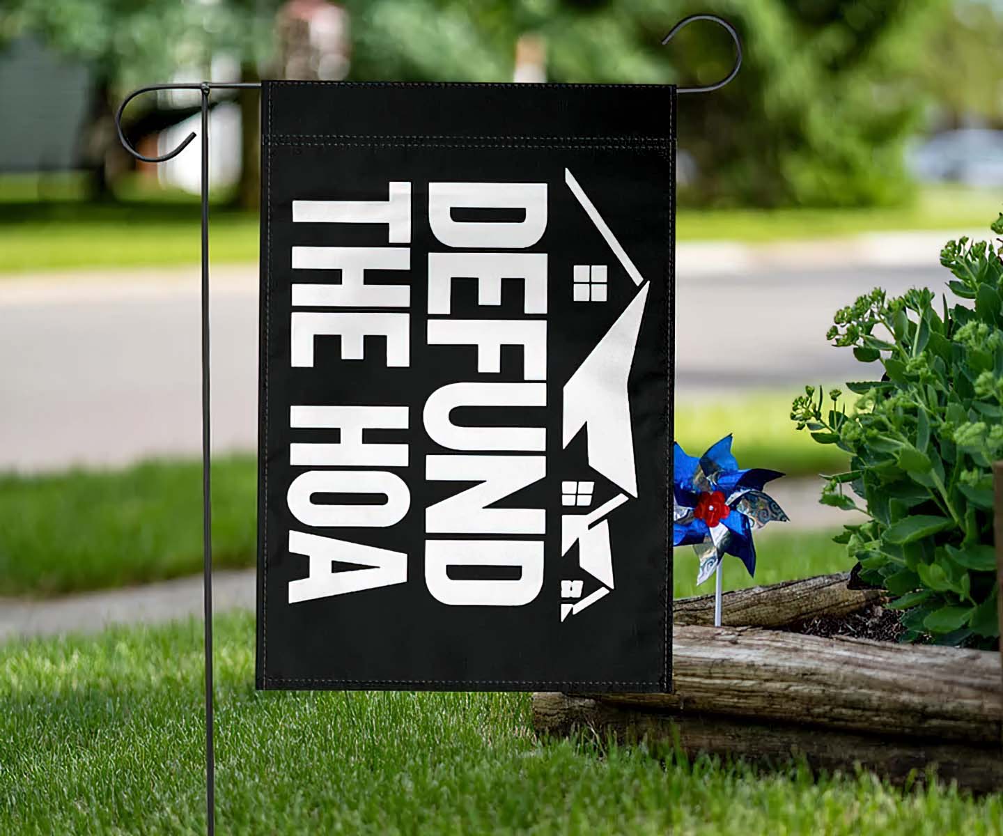 Defund The Hoa Flag Defund The Hoa Flag