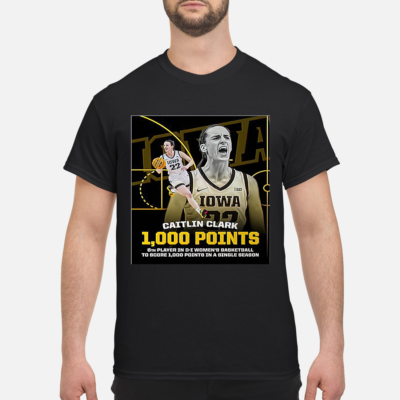 Caitlin Clark 1000 Points Shirt Caitlin Clark 1000 Points Shirt